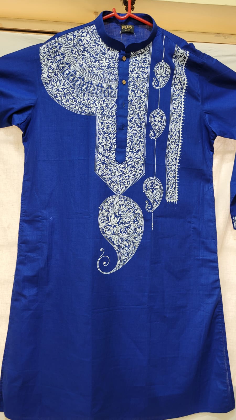 Designer Men's Kurta -Handpainted